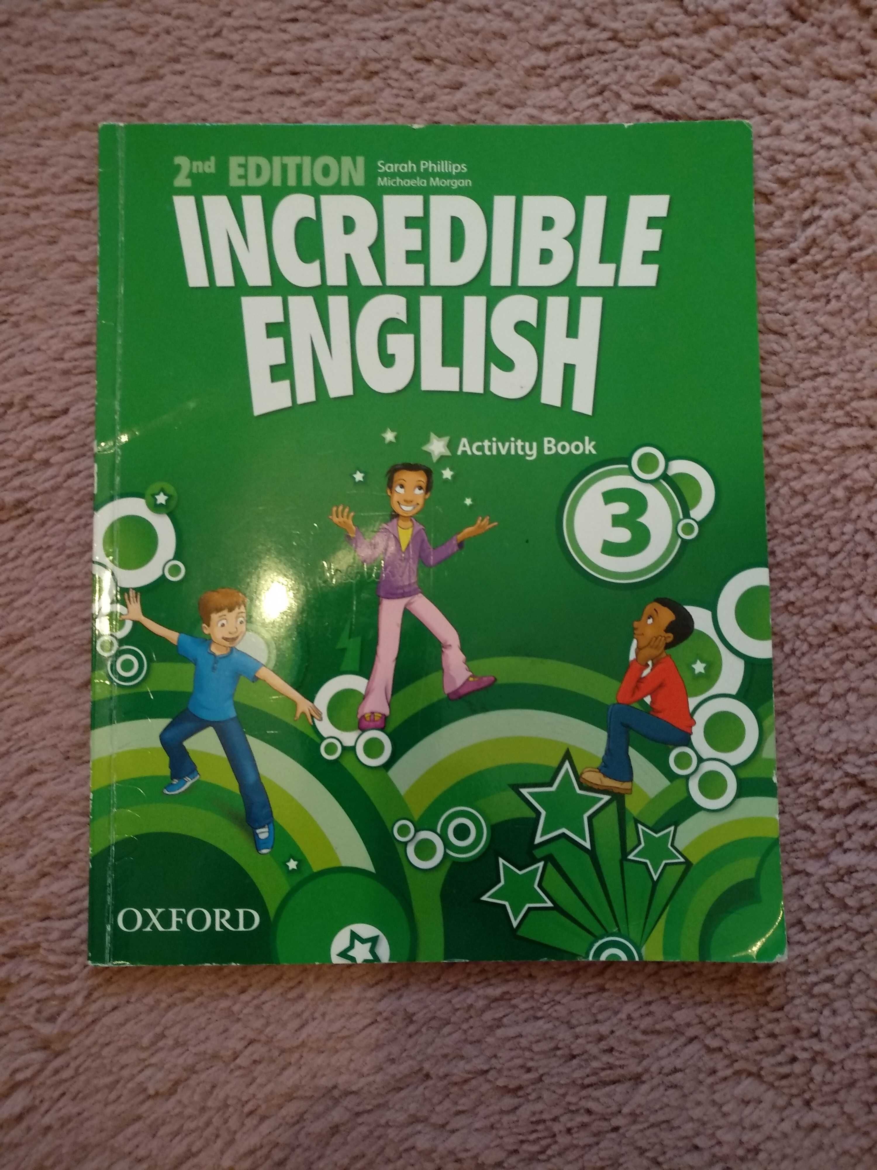 Incredible English 3 2nd edition książka+uzupełnione ćwiczenia