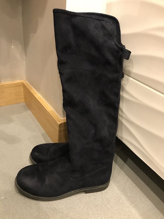 Piękne kozaki jesienne dziewczęce dla dziewczynki 36