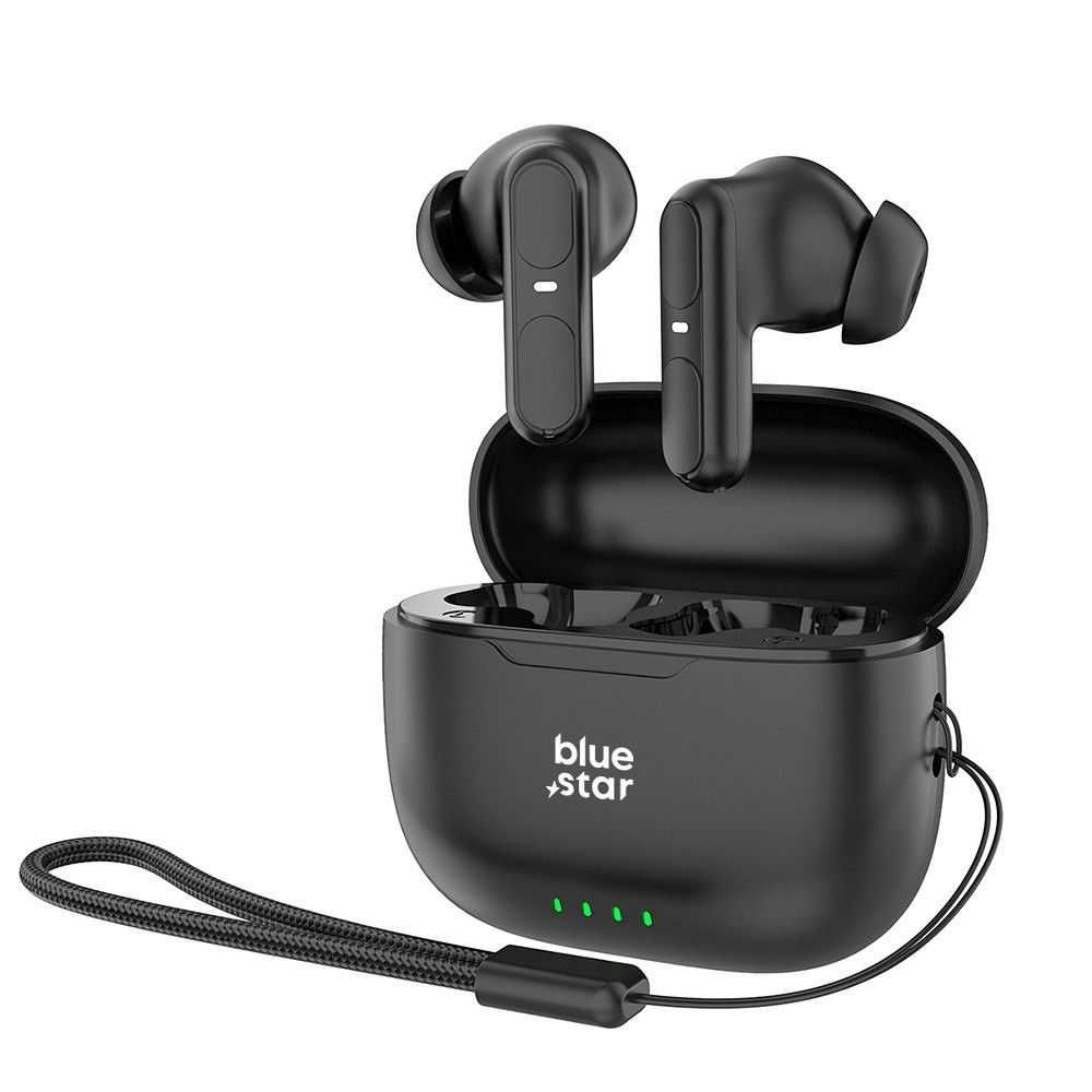 Słuchawki bezprzewodowe BT bluetooth czarne