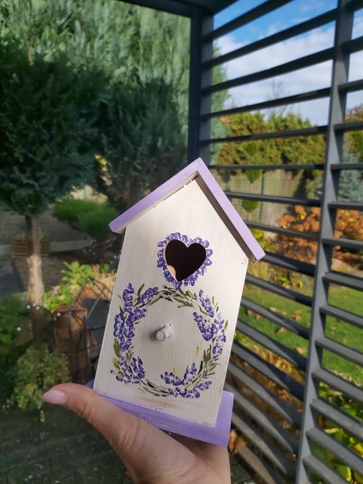 Budka dla ptakow dekoracja