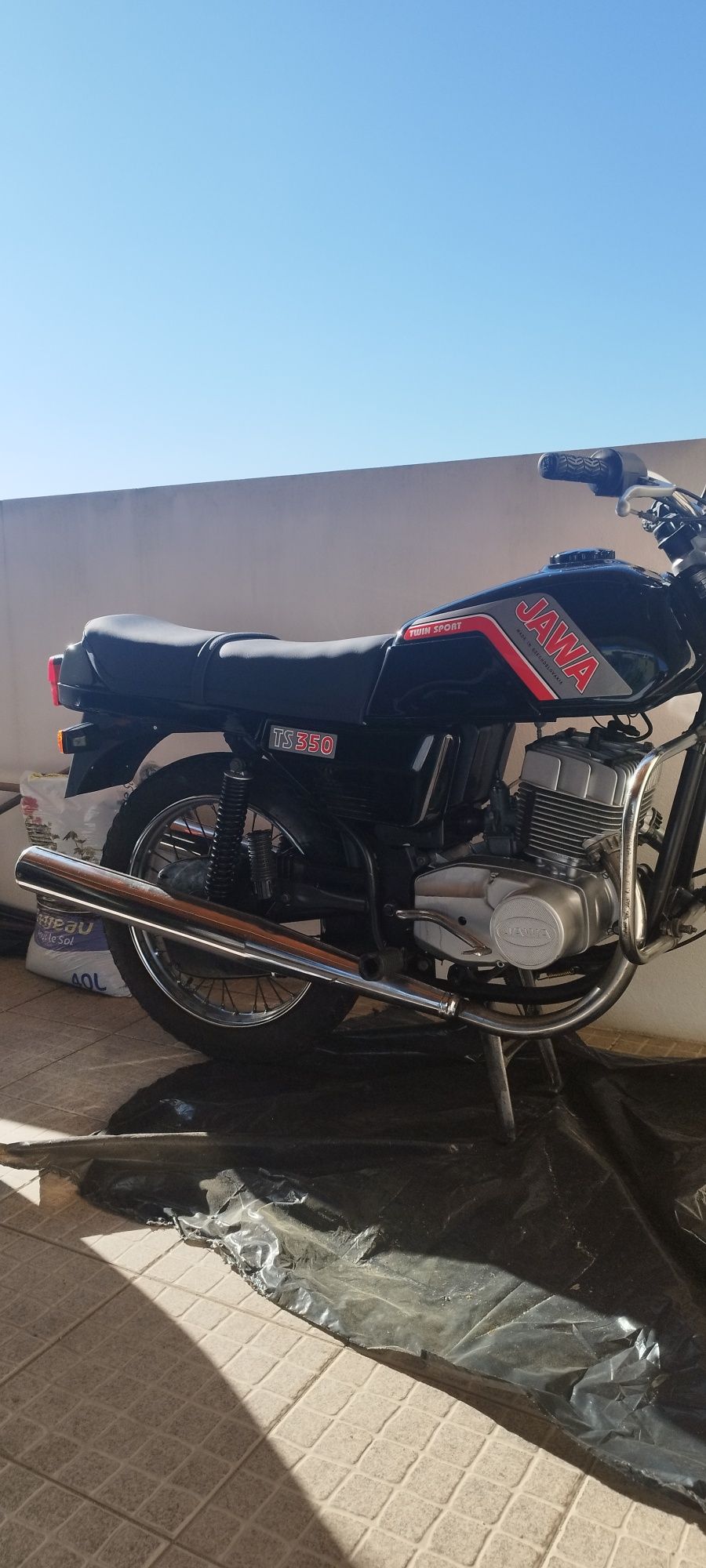 Moto Jawa TS 350 Restaurada e Retificada