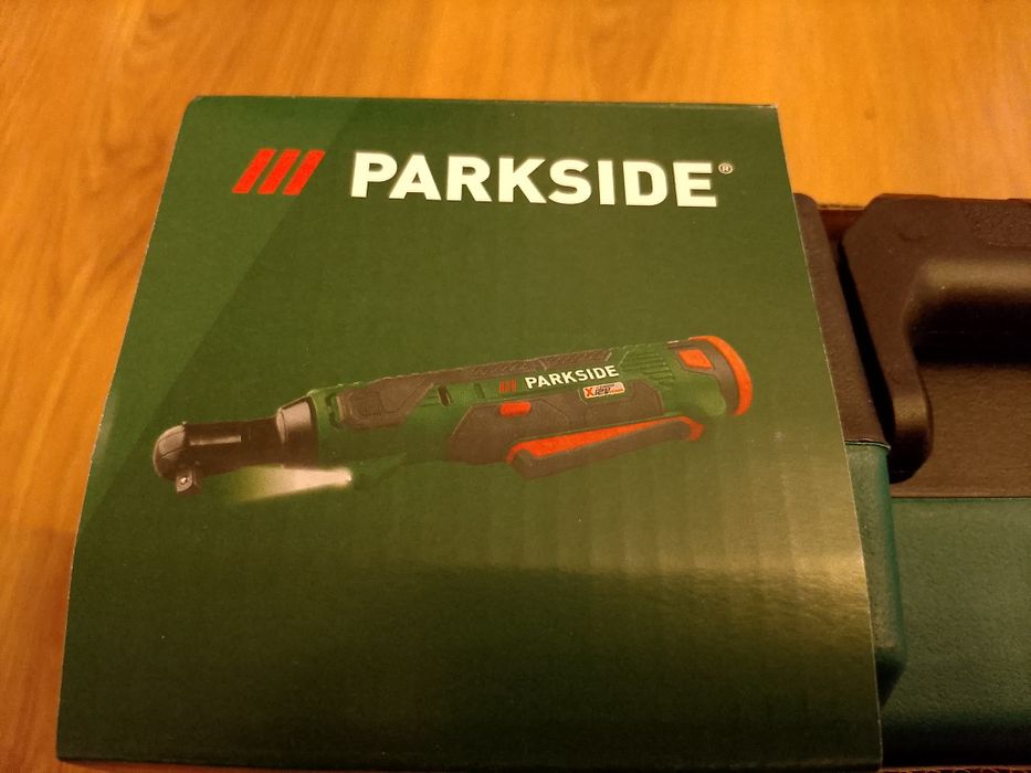 Akumulatorowa grzechotka parkside 12v z akumulatorem i ładowarką