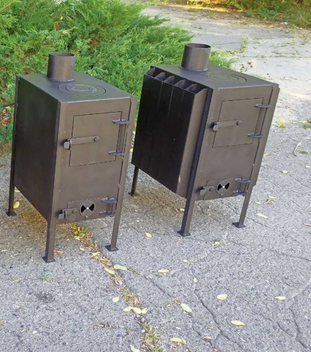 Бліндажна буржуйка окопна піч мобільна пічка печка буржуйка переносна