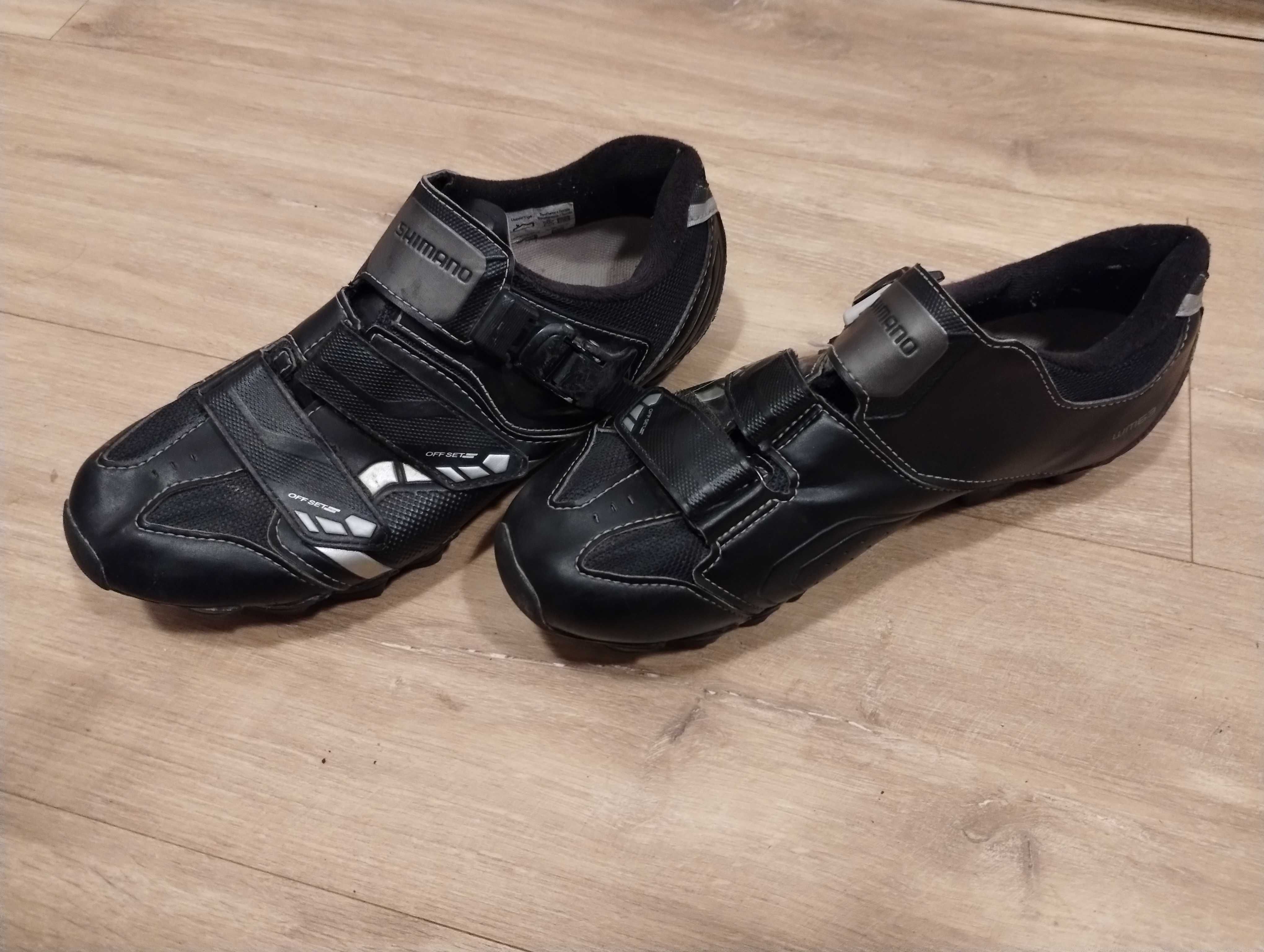 Buty rowerowe SPD Shimano  SH-WM63L + pedały rozmiar 40 (komplet)