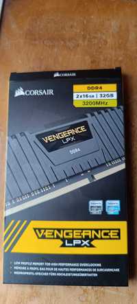 Memória RAM Corsair Vengeance LPX 32GB 2x16GB DDR4-3200MHz CL16 Preta