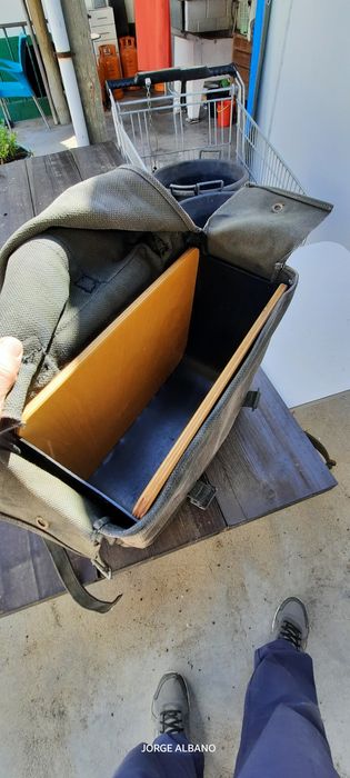 Mochilas militar antigas