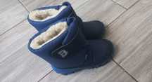 Buty zimowe śniegowce kozaki chłopięce 26/27
