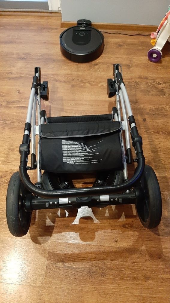 Wózek 4w1 BabyLux Largo ALU + baza isofix