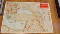 Niemiecka mapa bliskiego wschodu 1941. III Rzesza