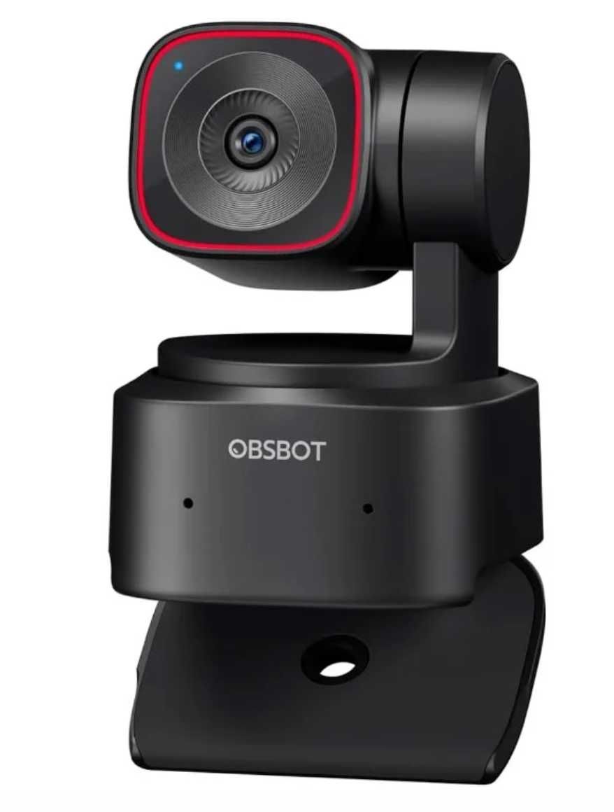 Webcam Profissional 4K Obsbot Tiny 2 Lite com Auto Tracking
