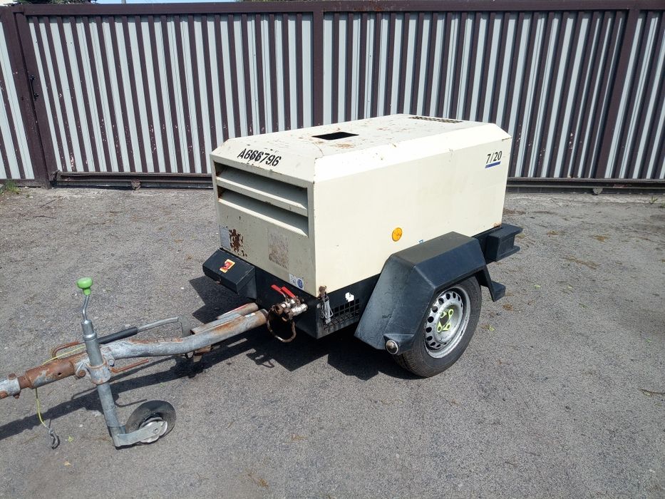 Kompresor śrubowy sprężarka DOOSAN 7/20 Ingersoll Rand 2016 rok rej PL