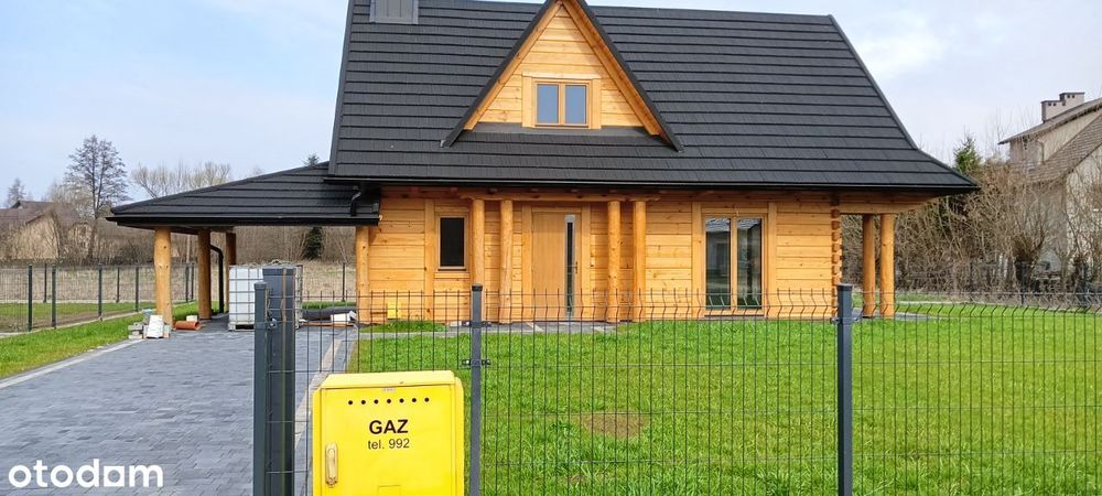 Sprzedam dom z bala drewnianego Biertowice.