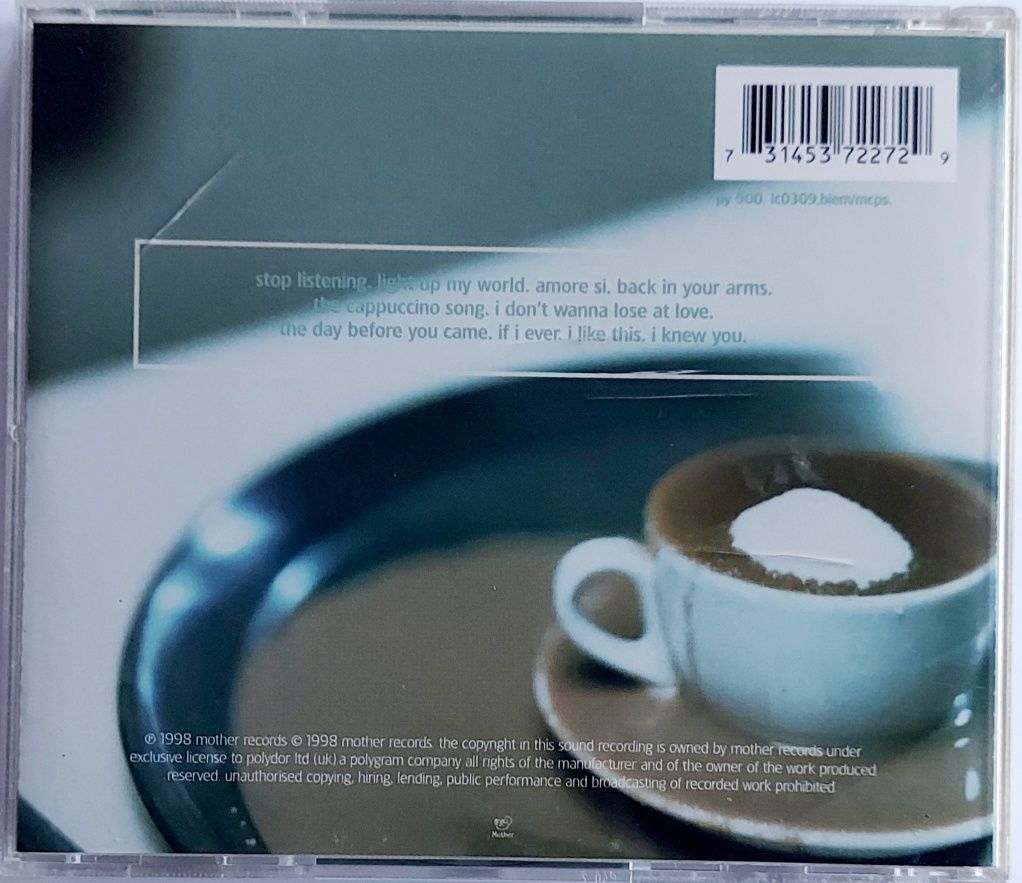 Tanita Tikaram The Cappuccino Songs 1998r