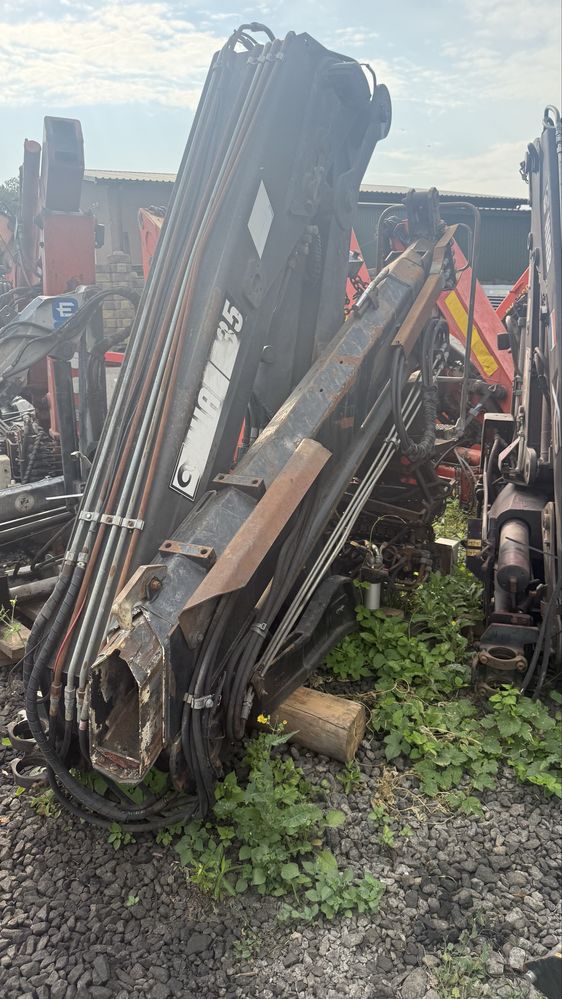 Hiab 135 кран маніпулятор