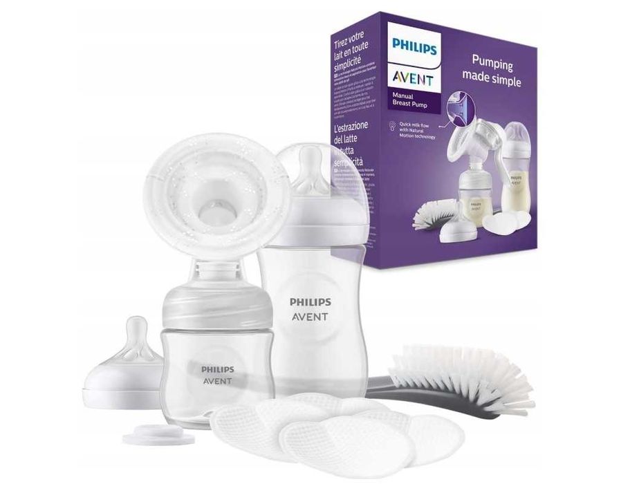 Philips Avent Manual SCD430/60 laktator ręczny + akcesoria