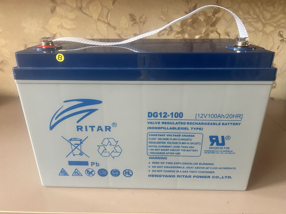 Акумулятор гелевий  Ritar DG12-100