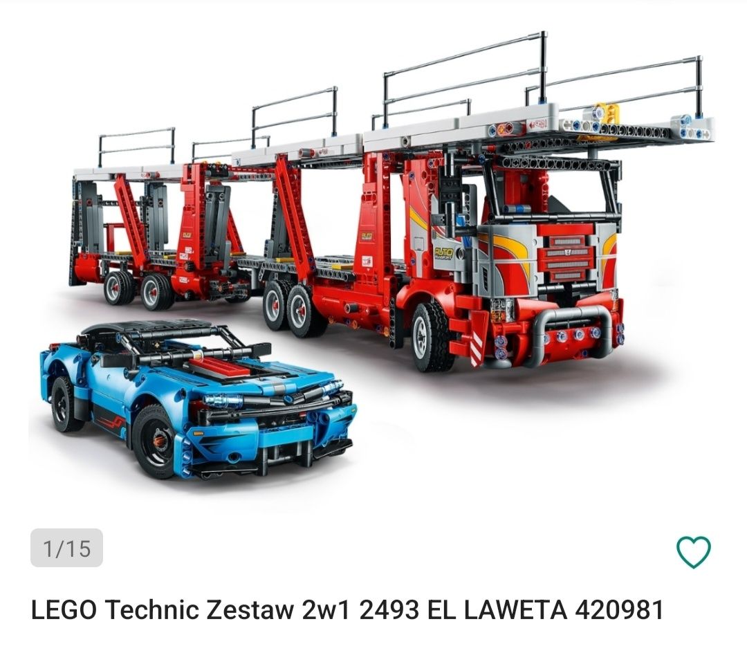 Zestaw LEGO technic