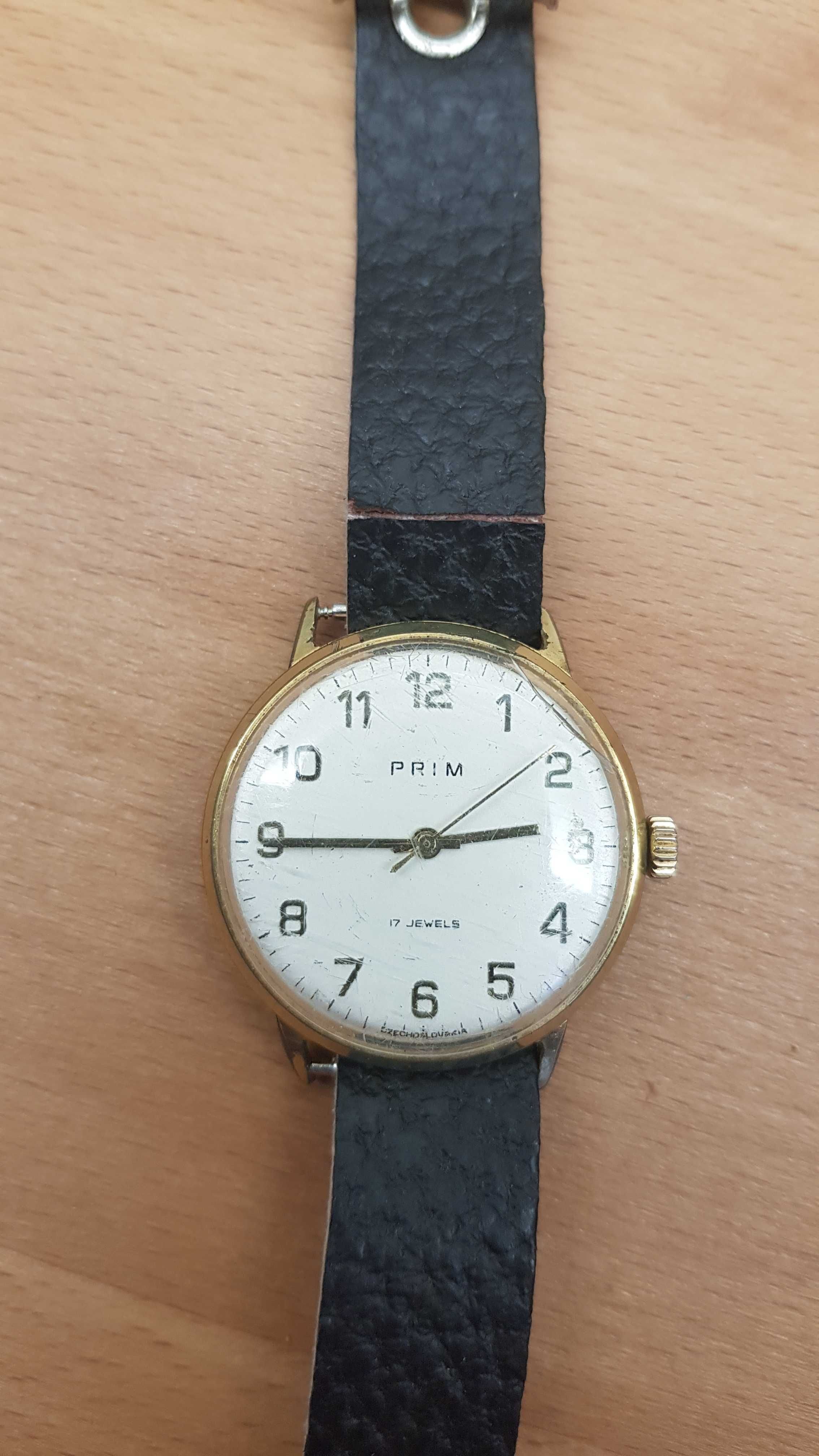 Radki zegarek PRIM 17 Jewels mechaniczny vintage Czechosłowacja