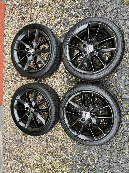 Koła 5x112 Skoda Octavia VRS 225/40/18 + opony zimowe