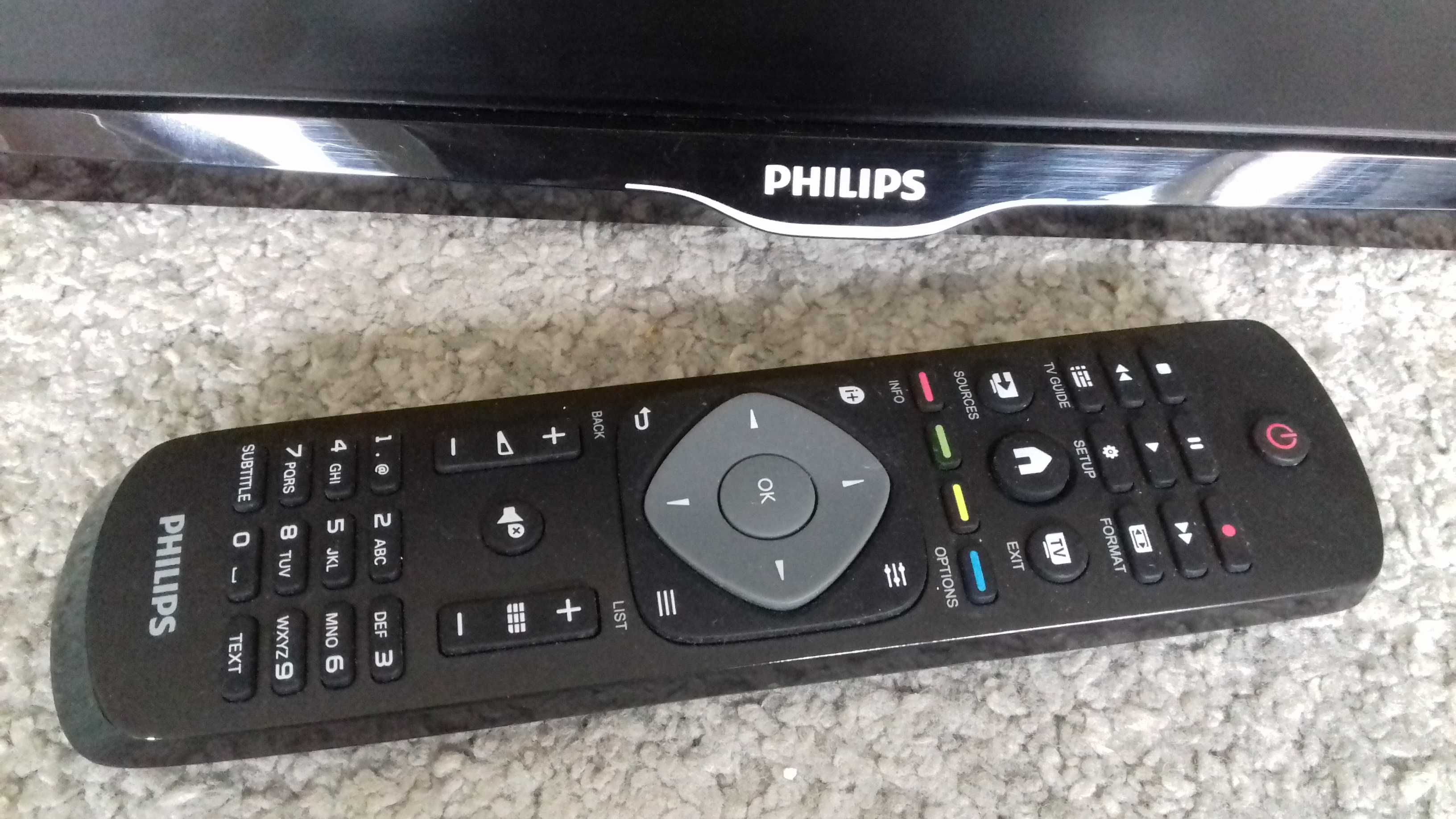 Telewizor Philips z wbudowanym dekoderem DVB-T2