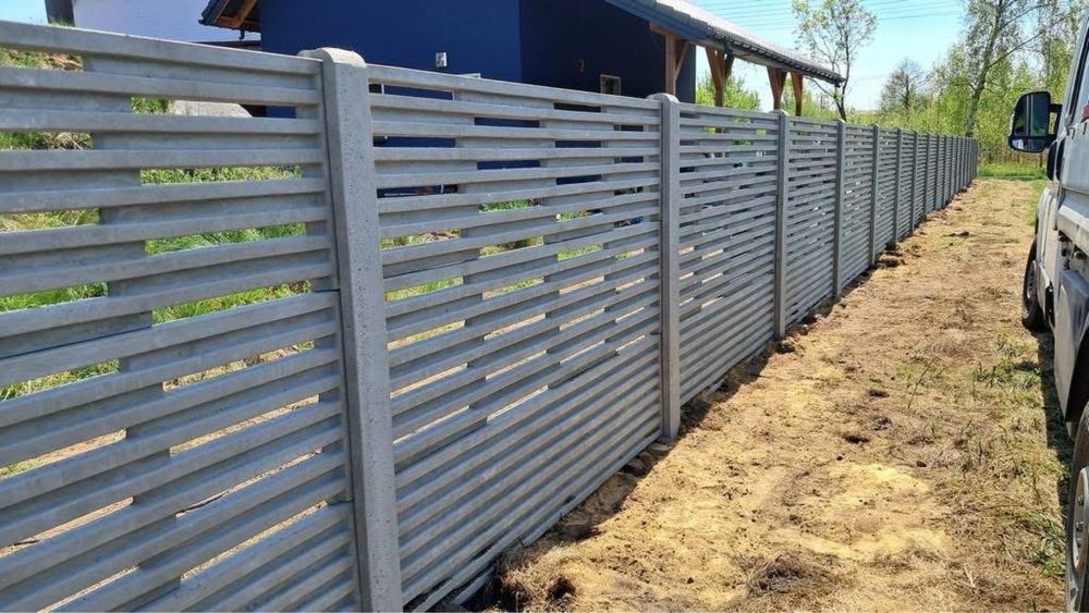 Ogrodzenia betonowe - dużo wzorów!