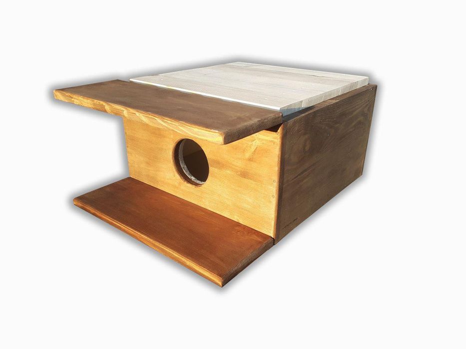 Хатинка для котів 50х50 см (двоповерхова, утеплена)