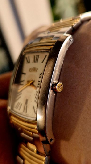 Szwajcarski Zegarek Męski Roamer Kostka  !!!  DOBRY  STAN !