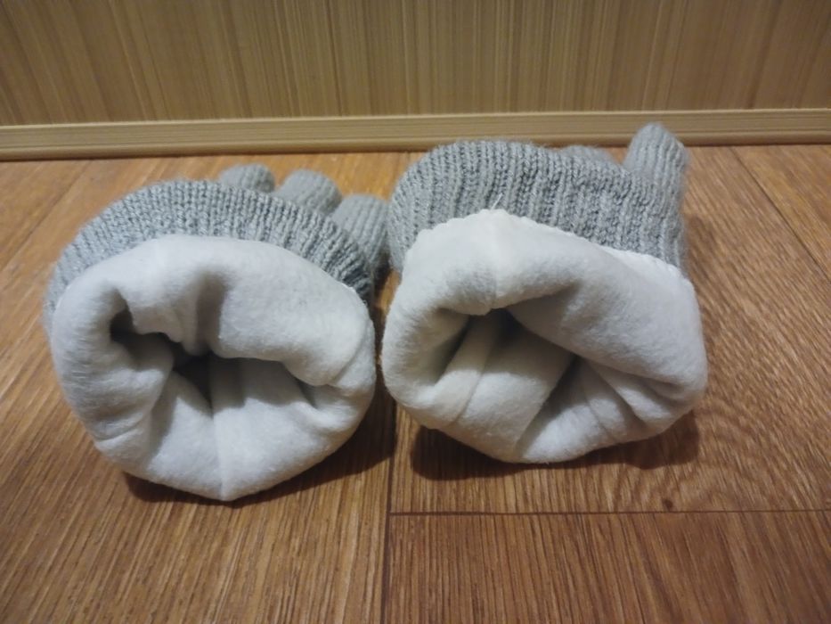 Рукавицы вязаные