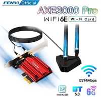 Wi-Fi 6E адаптер PCE-AXE3000 PRO Intel AX210 2.4/5/6 ГГц Bluetooth 5.3