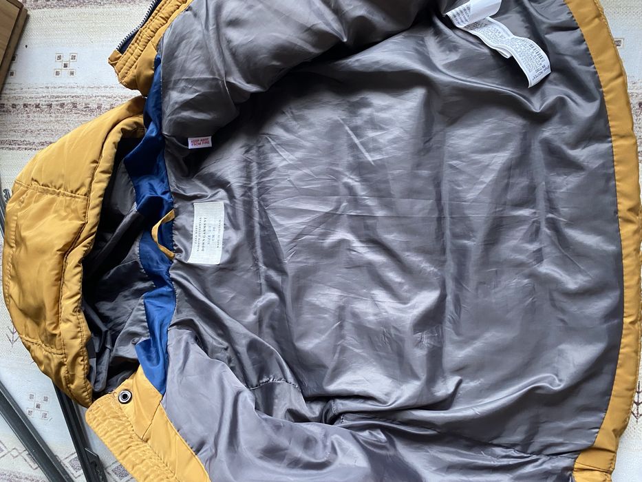 Зимовий пуховик zara для хлопчика, тепла куртка george