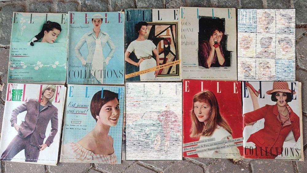 Lote 26 Revistas de moda antigas