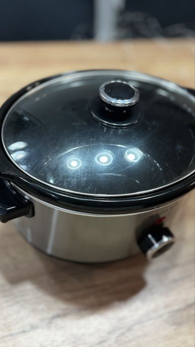 Wolnowar garnek elektryczny do gotowania pieczenia duszenia Silvercres