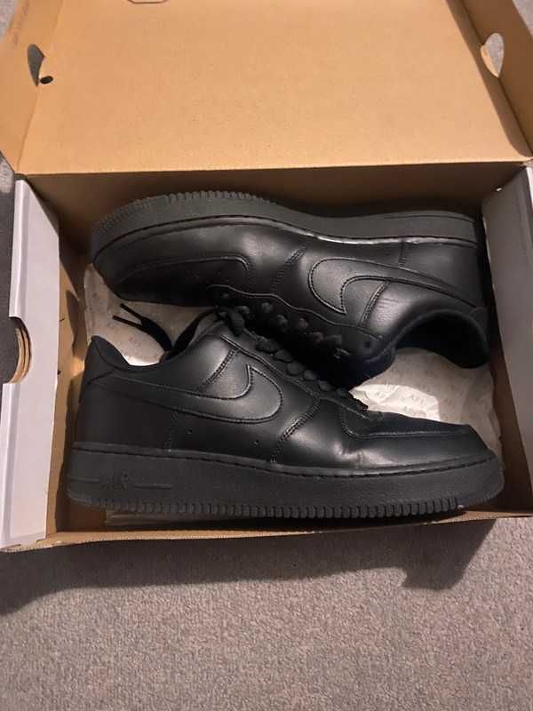 Buty trampki męskie NikeAirForceCW2288czarny r.43