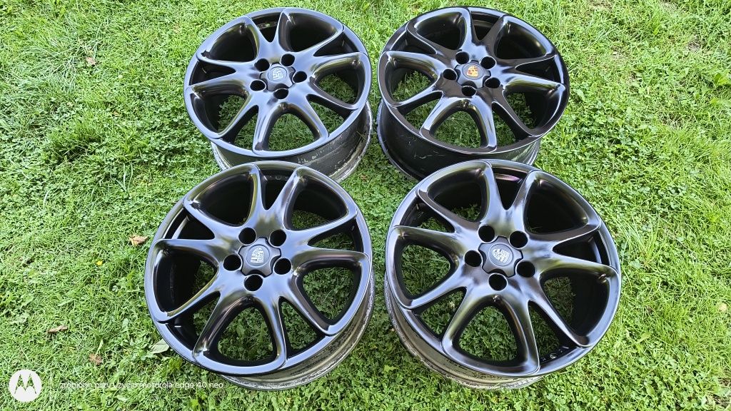 Porsche Cayenne, Audi Q7, VW Touareg felgi 20" oryginał czarne.