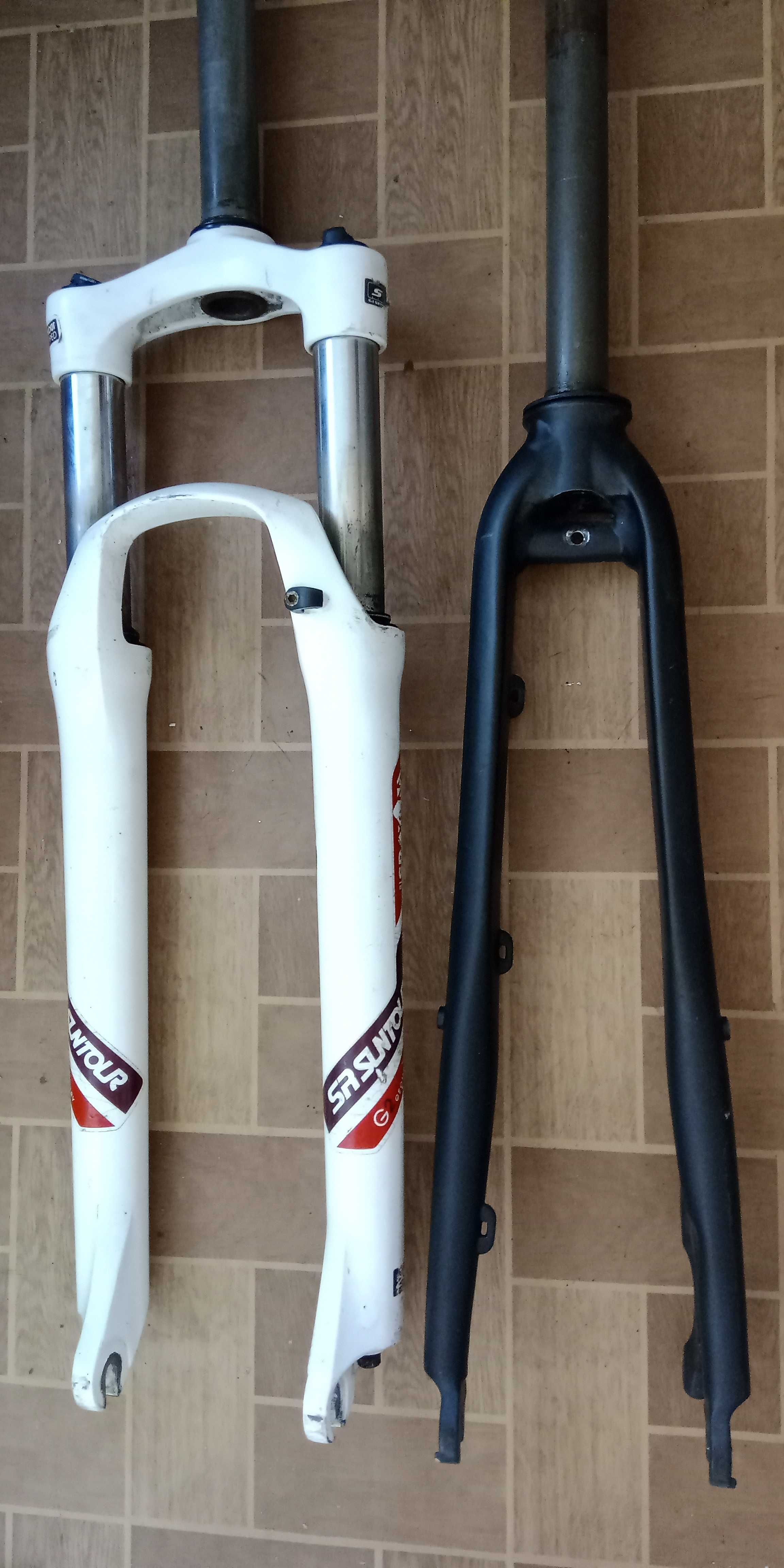 29" та 27,5 Вилка Rock Shox Suntour Fox різні