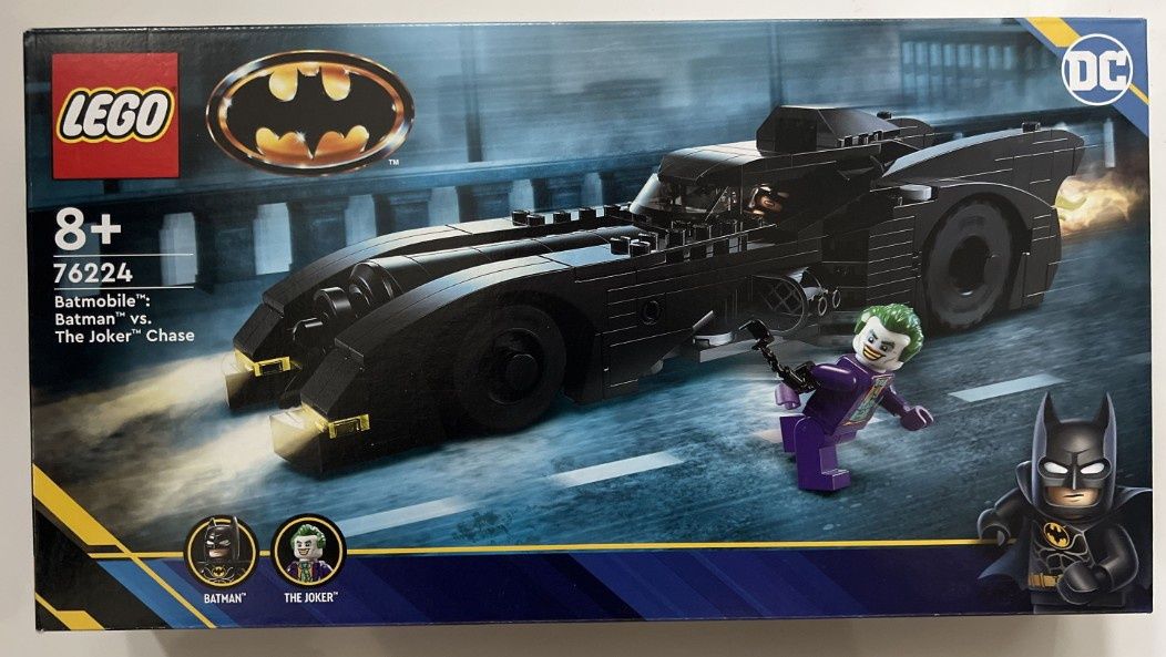 Nowe lego Super Heroes Pościg Batmana za Jokerem, Kultowy Samochód