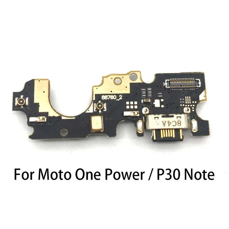 Motorola one power XT1942-1 P30 Note usb разъем зарядки плата оригинал