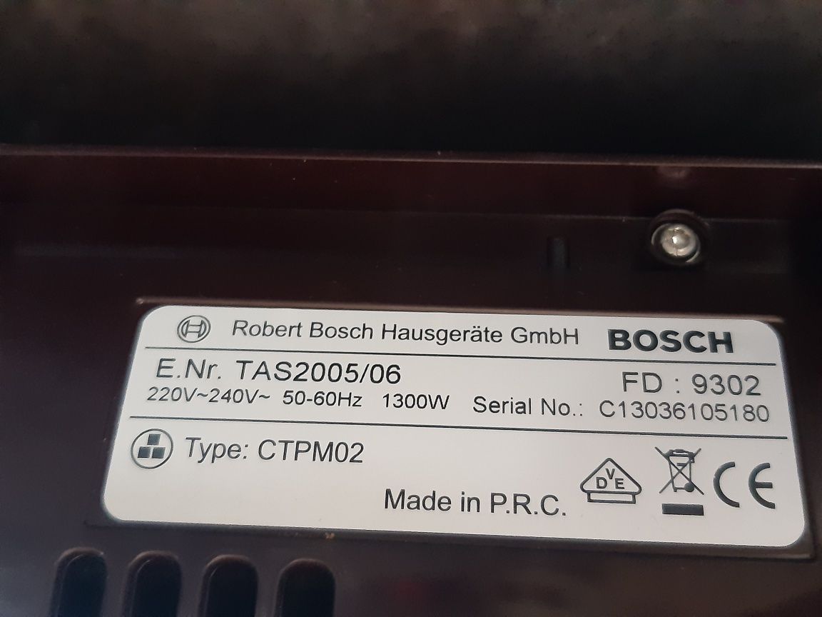 BOSCH CTPM02 TASSIMO ekspres na kapsułki czerwony bordowy