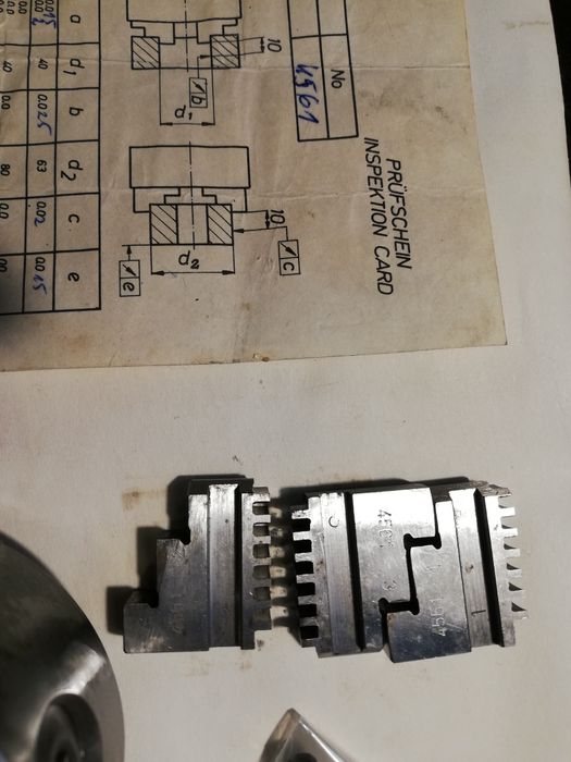 Uchwyt tokarski 80 BISON nowy