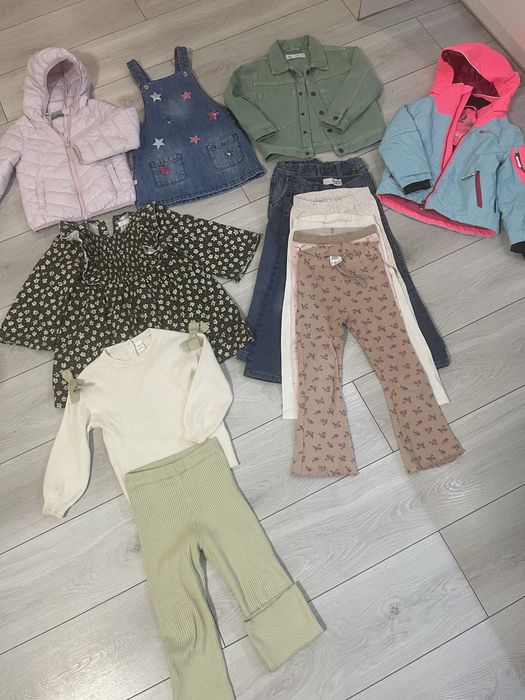 Великий пакет речей на дівчинку 98-104