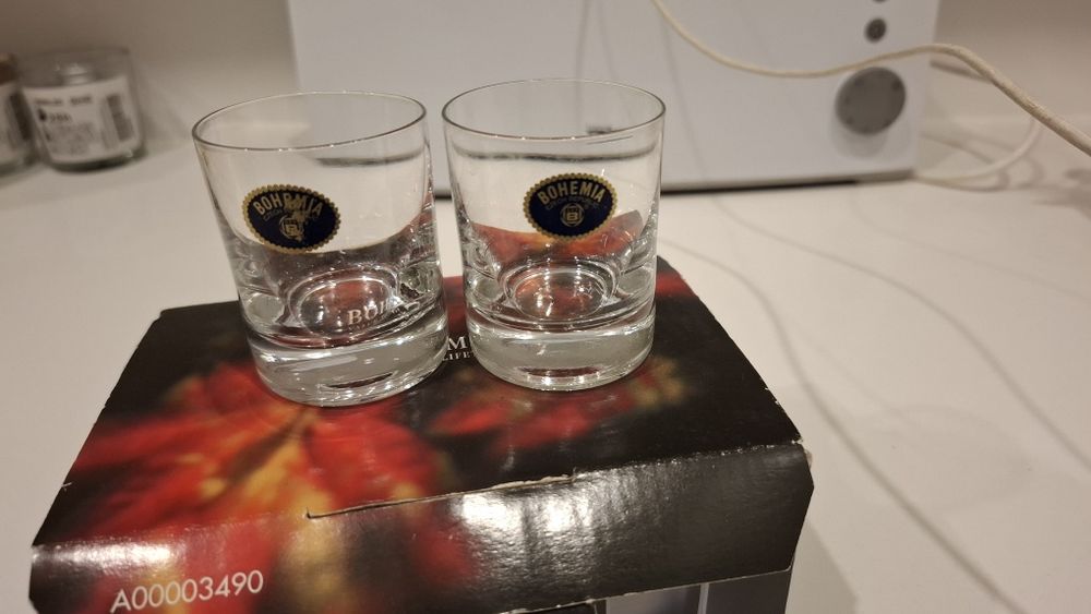 Copos vidro shot novos