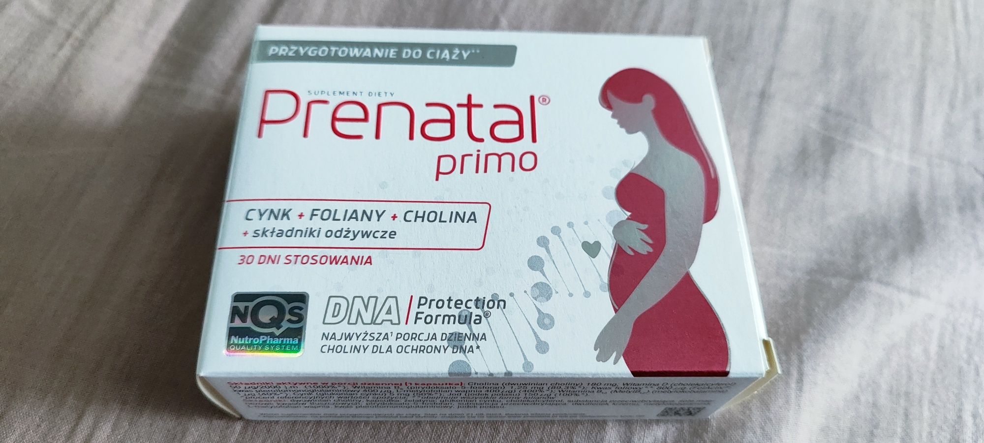 Prenatal primo Przygotowanie do Ciąży 30 kapsułek OKAZJA!