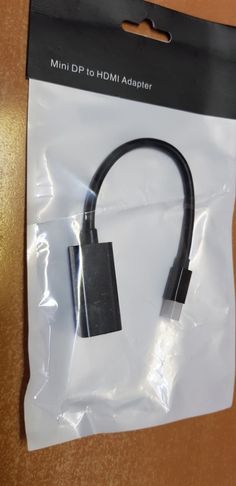 Переходник Mini DP (DisplayPort) -> HDMI дисплей порт - хдми конвертер