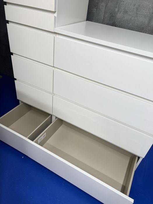 Zestaw ikea biała komoda malm 4 szuflady …::: Dostawa :::…