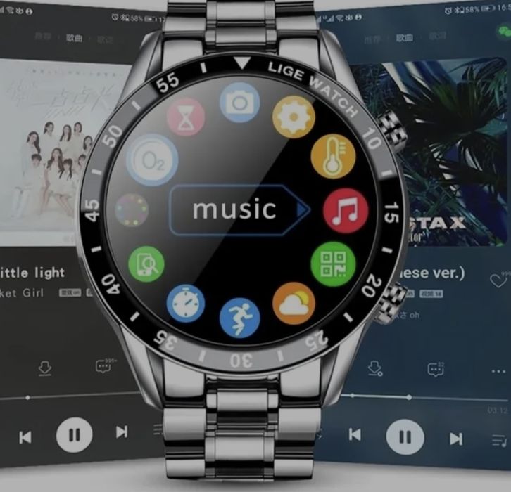 Смарт годинник  LIGE SPORT