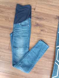 Spodnie jeansy ciążowe h&m S 36