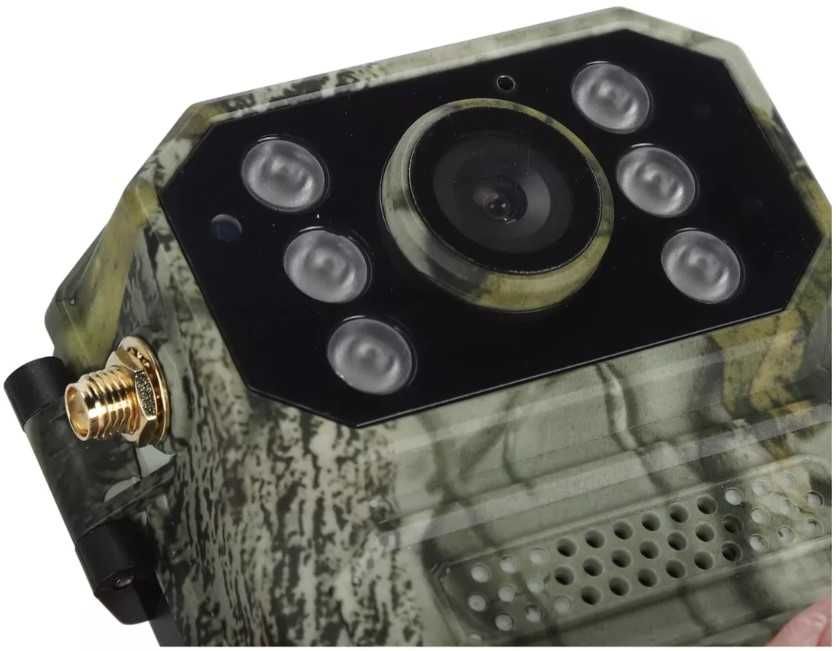 Câmera 4G + bateria recarregável + painel solar + cartão 64GB