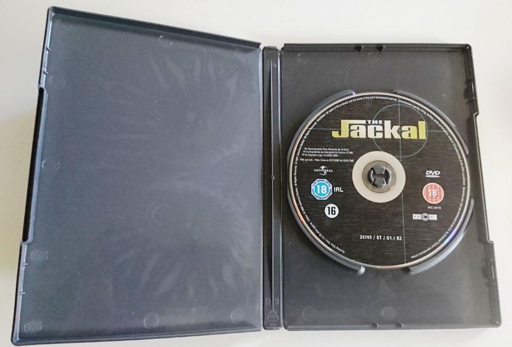 Szakal - The Jackal - Film DVD - po polsku