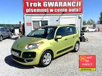 Citroën C3 Picasso 1 ROK GWARANCJI W CENIE AUTA, Zamiana, 1,4 Benz. Klima, Alu, Tempomat