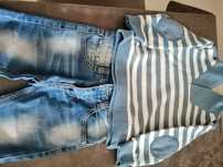 Conjunto calças e camisola